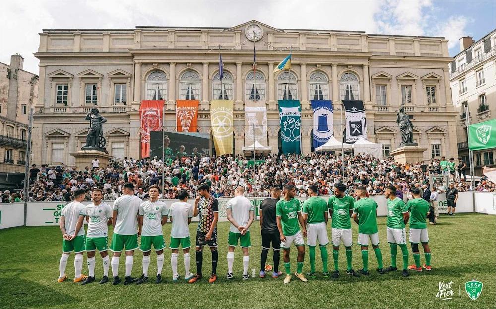 AS Saint-Étienne 23/24 Home Kit Unveiled- Mine Jerseys